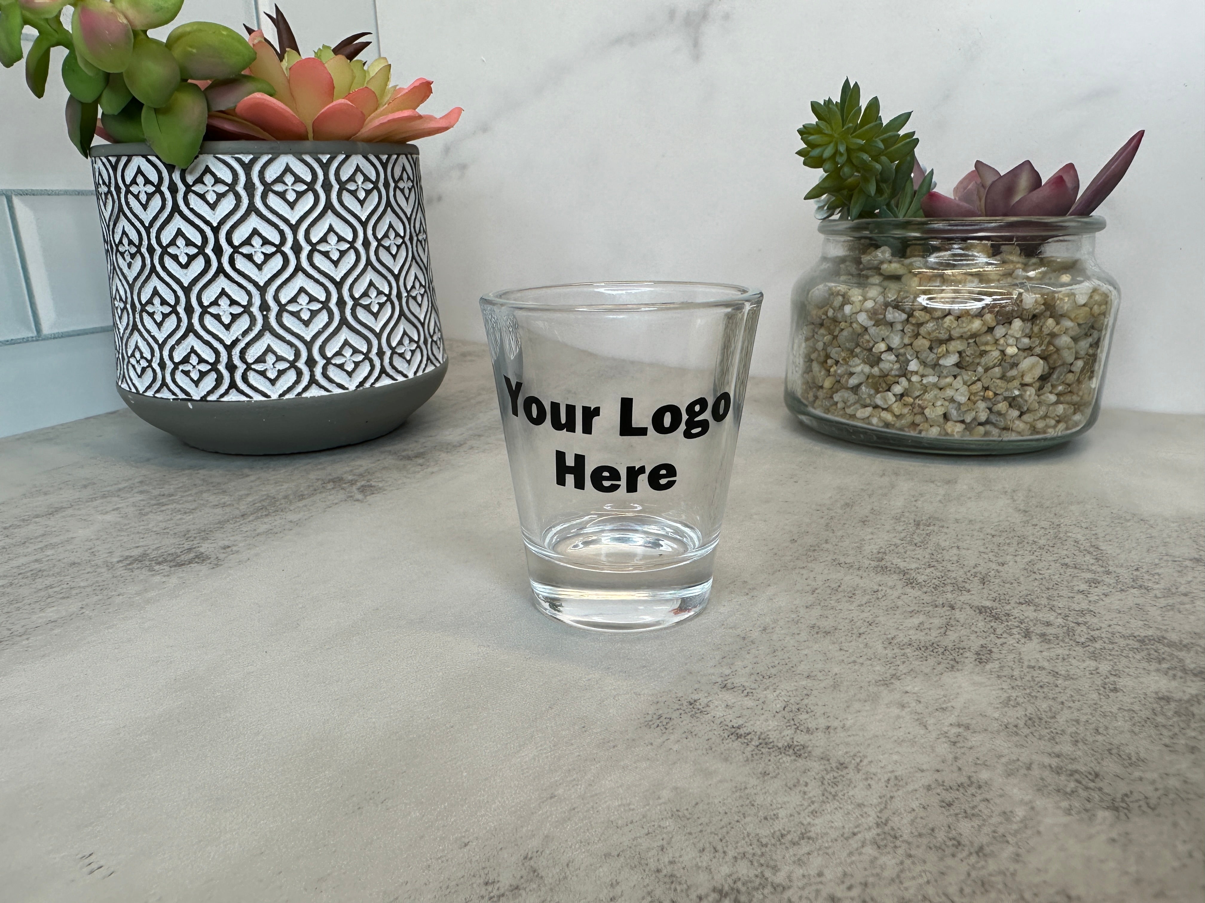 Custom 2oz Shot Glass (Minimum Order of 12)