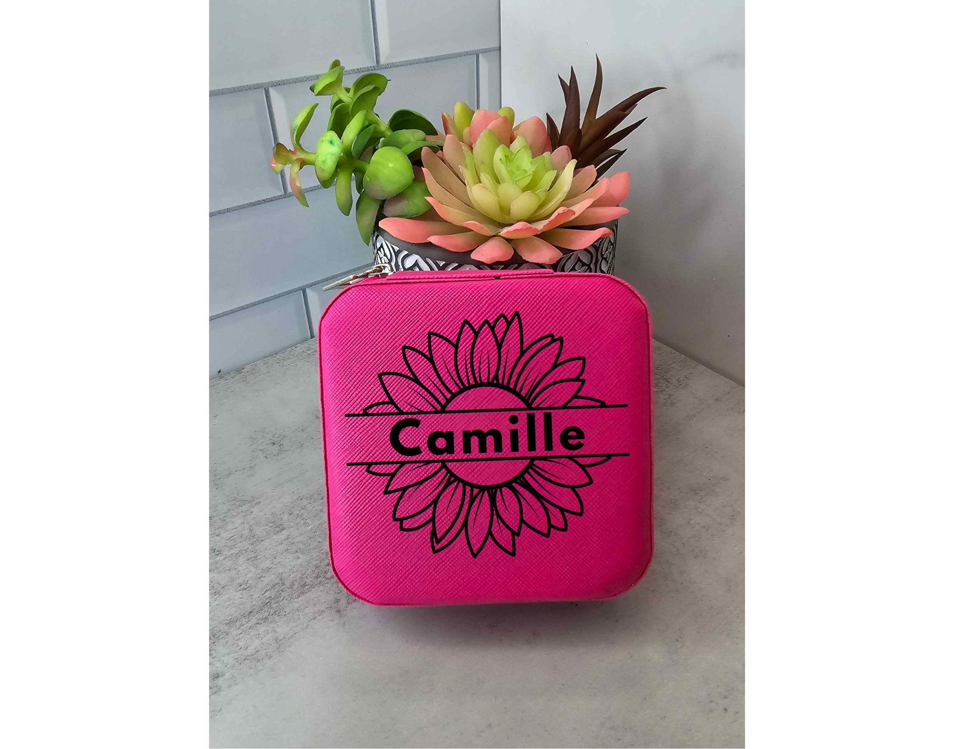 succulent studios box Personalized Mini Jewelry Box – PrintMix Studios