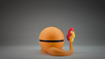 #0004 - Charmander Ball