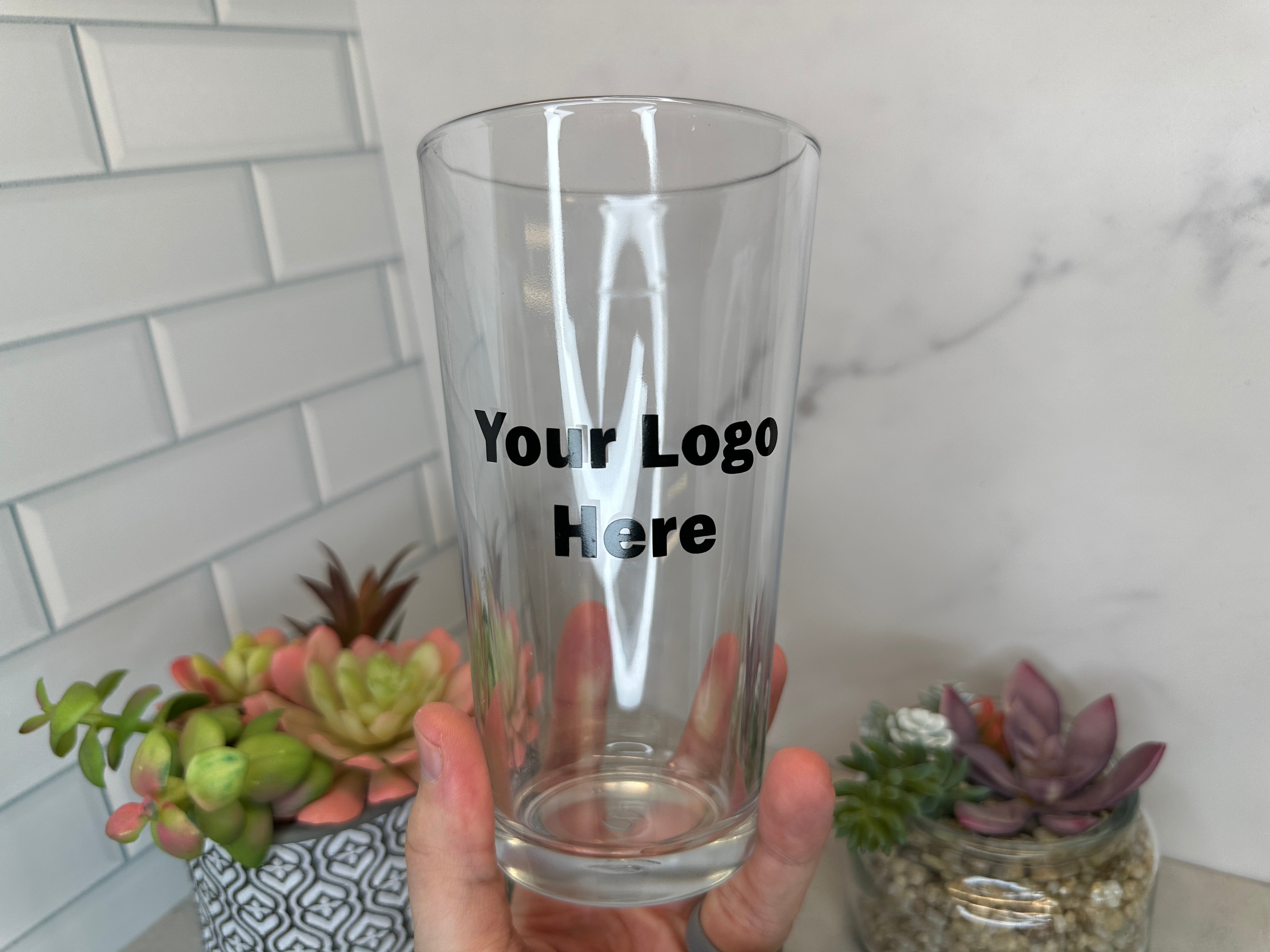 Custom 16oz Pint Glass (Minimum Order of 12)
