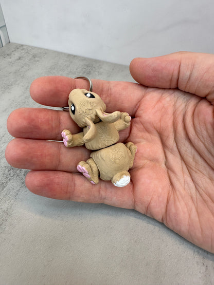 Cute Bunny Keychain
