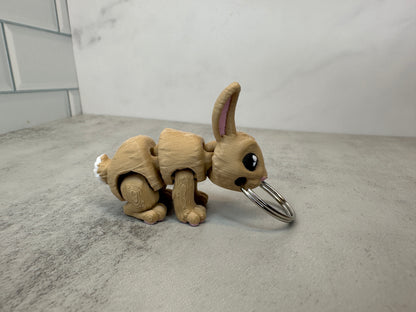 Cute Bunny Keychain